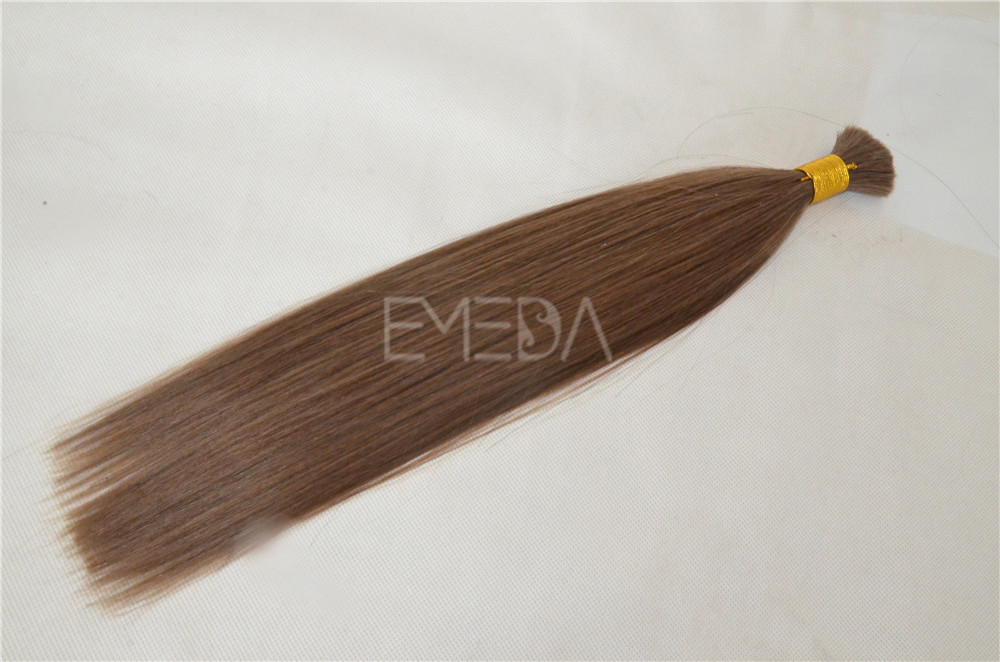 Virgin Russian remy human hair bulk  ZJ0070